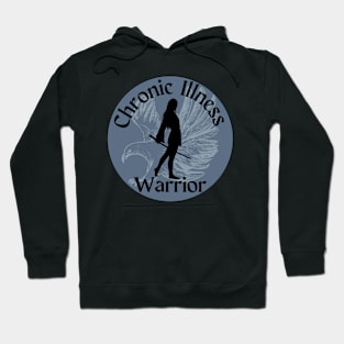 Chronic Illness Warrior -Eagle Hoodie